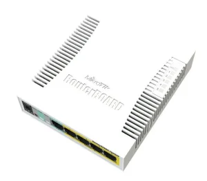 Mikrotik Cloud Smart Switch CSS106-1G-4P-1S (RB260GSP), 5x 1G, 1x SFP, PoE switch