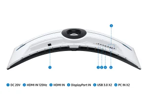 Samsung Odyssey G9 Neo G95NC 57" VA 7680x2160 240Hz 1ms - obrázek 8