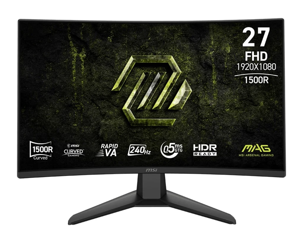 MSI MAG 274CF X24 27" VA FHD 240Hz 0,5ms