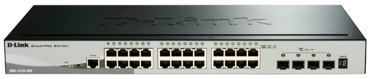 D-Link DGS-1510-28X 28-port Gigabit switch