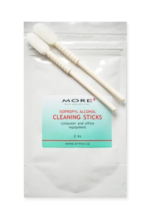 MORE Čistící tyčinky napuštěné izokompatibilní spylalk. 2 ks