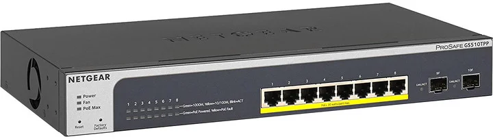 NETGEAR GS510TPP 8-port Gigabit switch PoE+