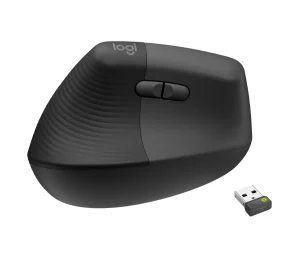 LOGITECH Lift For Business/Ergonomická/Optická/Pro leváky/4 000 DPI/USB+BT/Grafitová - obrázek 7