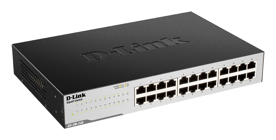 D-Link GO-SW-24G 24-Port GIGABIT DESKTOP SWITCH