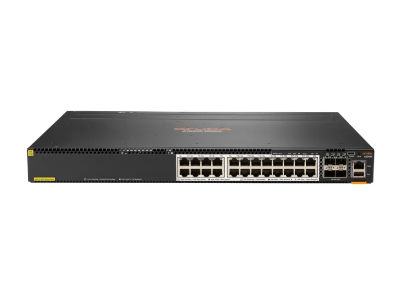 HP Aruba 6300M 24SR5 CL6 PoE 4SFP56 Switch