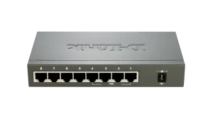 D-Link DES-1008PA 8-port switch, 4x PoE - obrázek 2