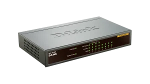 D-Link DES-1008PA 8-port switch, 4x PoE - obrázek 3