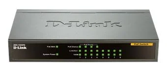 D-Link DES-1008PA 8-port switch, 4x PoE