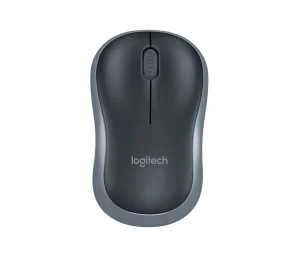 Logitech M185 nano/Kancelářská/Optická/1 000 DPI/Bezdrátová USB/Šedá