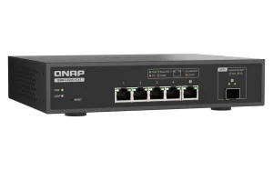 QNAP switch QSW-L3205-1C4T (4x 10GbE port, 1x 10G SFP+/NBASE-T Combo, Lite Managed) - obrázek 6