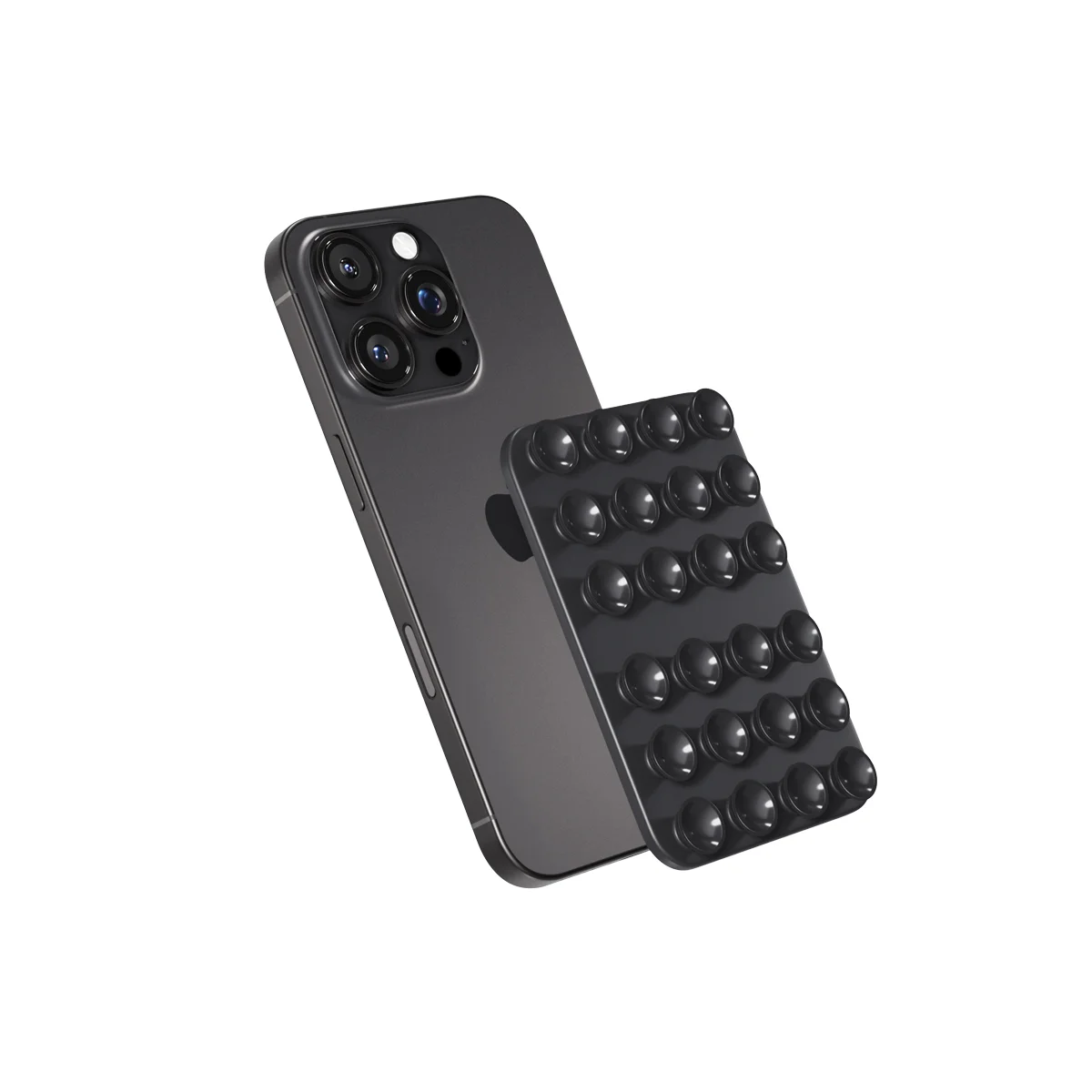 Epico Mag+ přísavný držák na telefon - černá