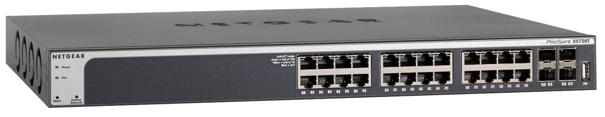 NETGEAR XS728T switch 28x10G + 4xSFP+
