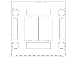 Stoj.rack RTA 42(š)800x(h)1000 před.i zad.dv.perf. - obrázek 4