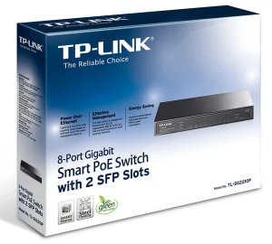 TP-Link TL-SG2210P 8x Gb PoE Smart switch - obrázek 3