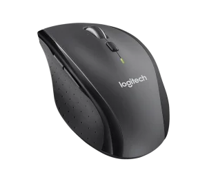 Logitech M705/Ergonomická/Optická/Pro praváky/Bezdrátová USB/Stříbrná - obrázek 3