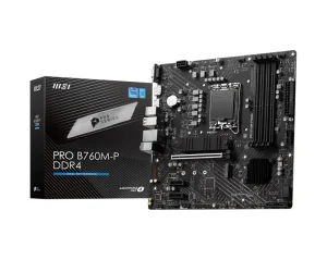 MSI PRO B760M-P DDR4 mATX deska - obrázek 4