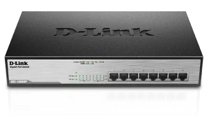 D-Link DGS-1008MP 8x 1000 Mbps, 8 PoE portů - obrázek 3