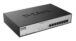 D-Link DGS-1008MP 8x 1000 Mbps, 8 PoE portů