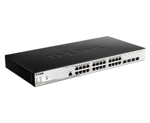D-Link DGS-1210-28P/ME/E 24x 1G PoE + 4x SFP - obrázek 3