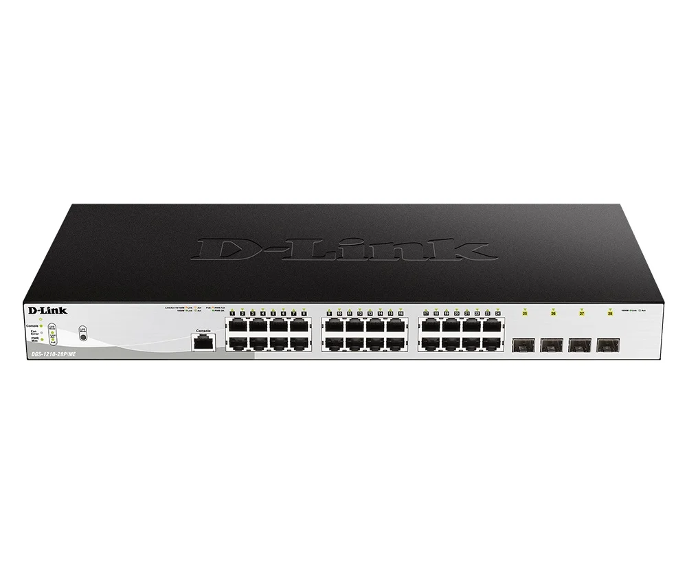 D-Link DGS-1210-28P/ME/E 24x 1G PoE + 4x SFP