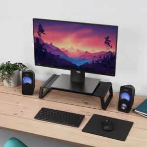 TRUST MONTA TEMPERED GLASS MONITOR  STAND - obrázek 3
