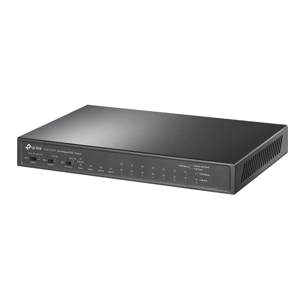 TP-Link TL-SL1311P POE+ switch 8x FE, 3x Gb, SFP
