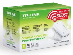 TP-Link TL-WPA4220 WiFi N300 Powerline Extender(1ks) - obrázek 4