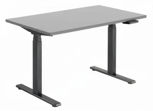 Stolová deska BR168G, 1600 x 800 x 25 mm šedá pro výškově stavitelné podnože Brateck - obrázek 3