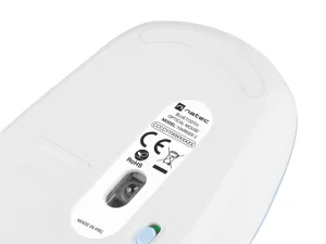 Natec optická myš HARRIER 2/1600 DPI/Kancelářská/Optická/1 600 DPI/Bezdrátová Bluetooth/Světle modrá - obrázek 2