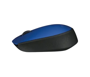 Logitech M171/Kancelářská/Optická/1 000 DPI/Bezdrátová USB/Černá-modrá - obrázek 3