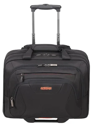 American Tourister AT WORK Rolling Tote 15,6" černá/oranžová - obrázek 2