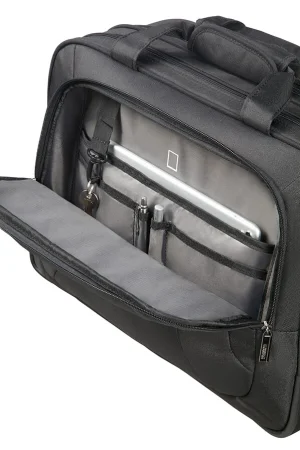 American Tourister AT WORK Rolling Tote 15,6" černá/oranžová - obrázek 6