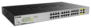 D-Link DGS-1026MP 24-portový switch Gigabit