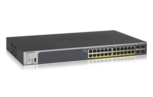 NETGEAR 24-Port Gigabit PoE+ Switch 4x SFP