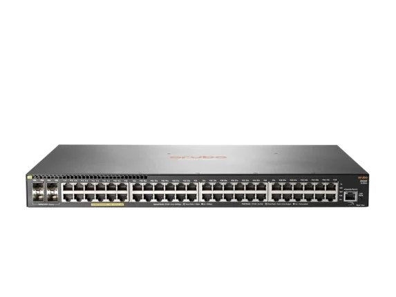 HP Aruba 2930F 48G PoE+ 4SFP+ switch