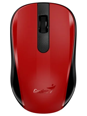 Genius NX-8008s/Kancelářská/Optická/1 200 DPI/Bezdrátová USB/Červená - obrázek 2