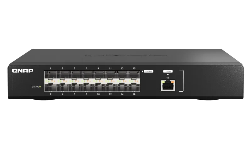 QNAP QSW-M5216-1T switch 16x 25GbE