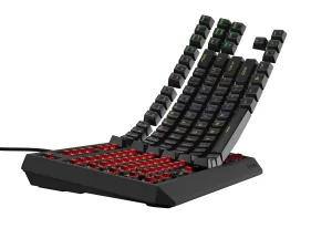 Genesis herní klávesnice THOR 230/TKL/RGB/Outemu Red/Drátová USB/US layout/Černá - obrázek 10