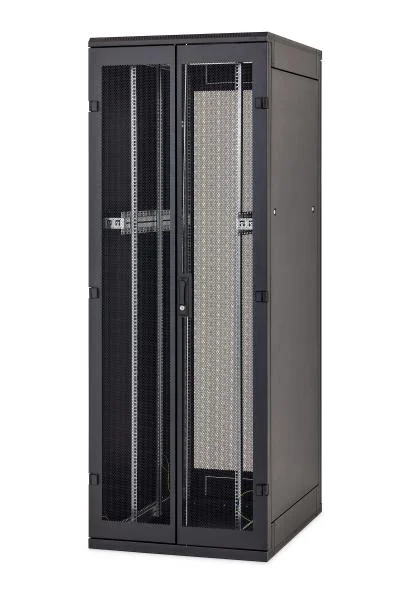 Stojanový rack 42U (š)600x(h)600 rozebír.plech.dv.jednokřídlé,šedý