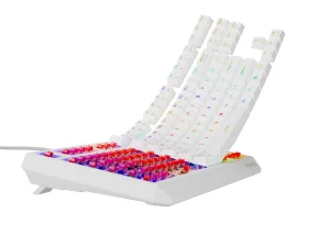 Genesis herní klávesnice THOR 230/TKL/RGB/Outemu Red/Drátová USB/US layout/Bílá - obrázek 12