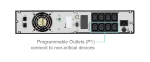 FSP UPS Clippers RT 3K 2U, 3000 VA/3000 W, online - obrázek 8