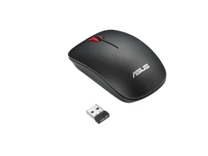 ASUS WT300/Cestovní/Optická/1 600 DPI/Bezdrátová USB/Černá-červená - obrázek 2