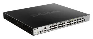 D-Link DGS-3630-28PC/SI L3 24Gb PoE 4x10G - obrázek 2