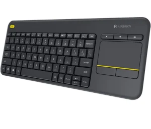 Logitech K400 plus/Bezdrátová USB/US layout/Černá - obrázek 2