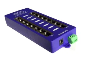 Gigabitový stíněný 8-portový PoE panel - obrázek 2