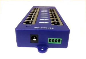 Gigabitový stíněný 8-portový PoE panel - obrázek 3