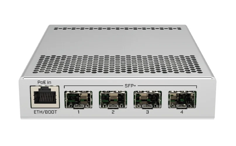 MikroTik Cloud Router Switch CRS305-1G-4S+IN, Dual Boot (SwitchOS, RouterOS)