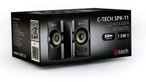C-TECH SPK-11/Stereo/5W/Černá - obrázek 4