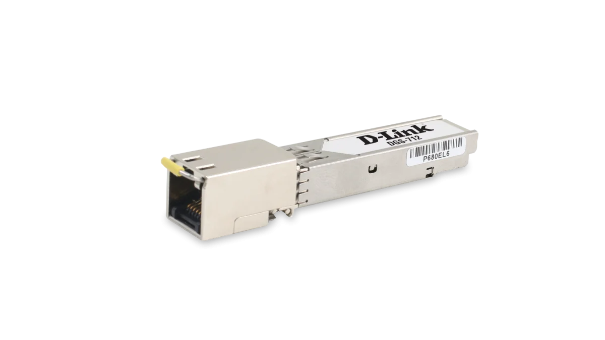 D-Link DGS-712 SFP 1000BASE-T RJ-45 Copper Transceiver