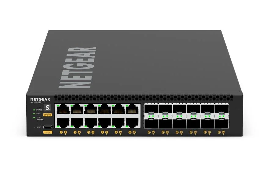 NETGEAR M4350-12X12F řízený switch